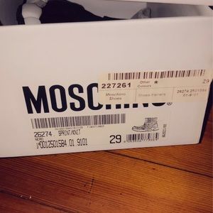 Kids sock sneaker authentic Moshino’s brand !